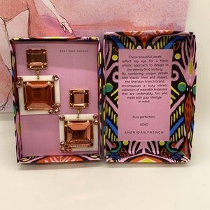 Sheridan French Pink Drop Earrings